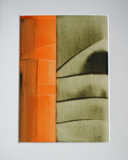 Framed - Orange Sage 01