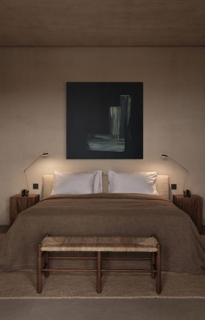 Lost Leaves - Black Landscape