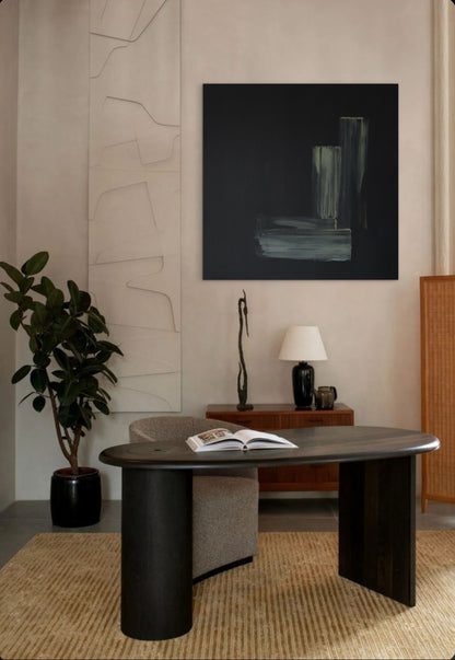 Lost Leaves - Black Landscape